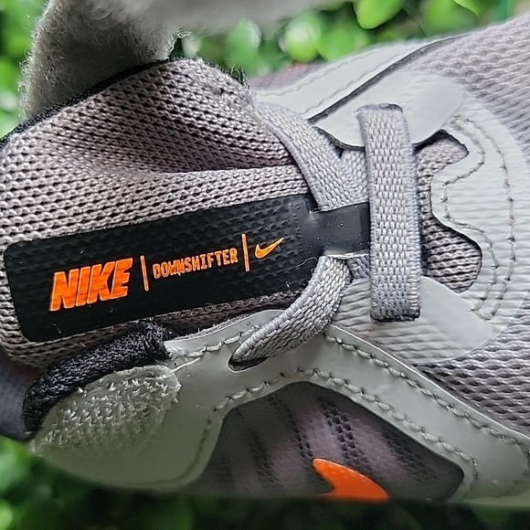 Nike Kids Gray and Orange Sneakers - Picture 5 of 5